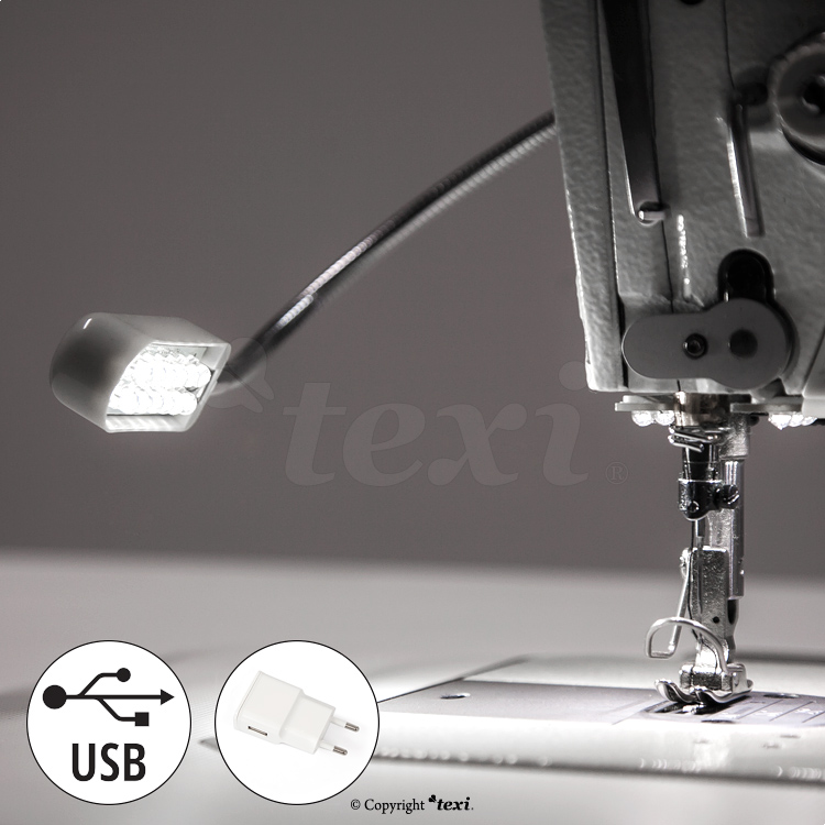 LED Lampa med USB-kontakt texi led usb led lamp for industrial sewing machine 12 led 5 v 0 6 w 2