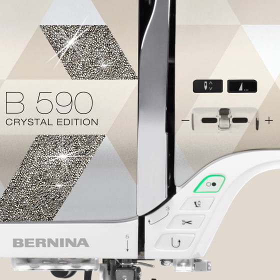 BERNINA 590 Crystal Edition B590CrystalEdition Keyfeature AutomaticFeatures
