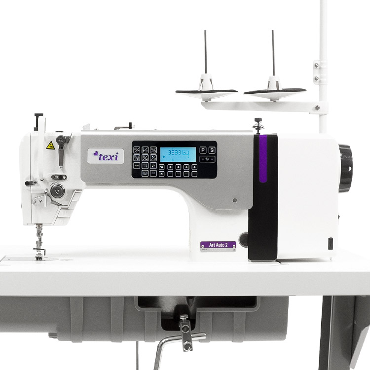 TEXI ART AUTO 2 texi art auto 2 premium automatic lockstitch machine with decorative stitch for light and medium materials with built in stepper motor and control complete sewing machine 4
