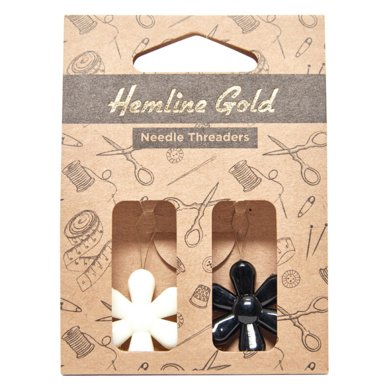 Nålträdare 2-pack - Hemline Gold 234 HG Front 1