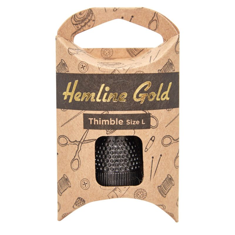 Fingerborg 20 mm, svart - Hemline Gold 300 L HG Front 1