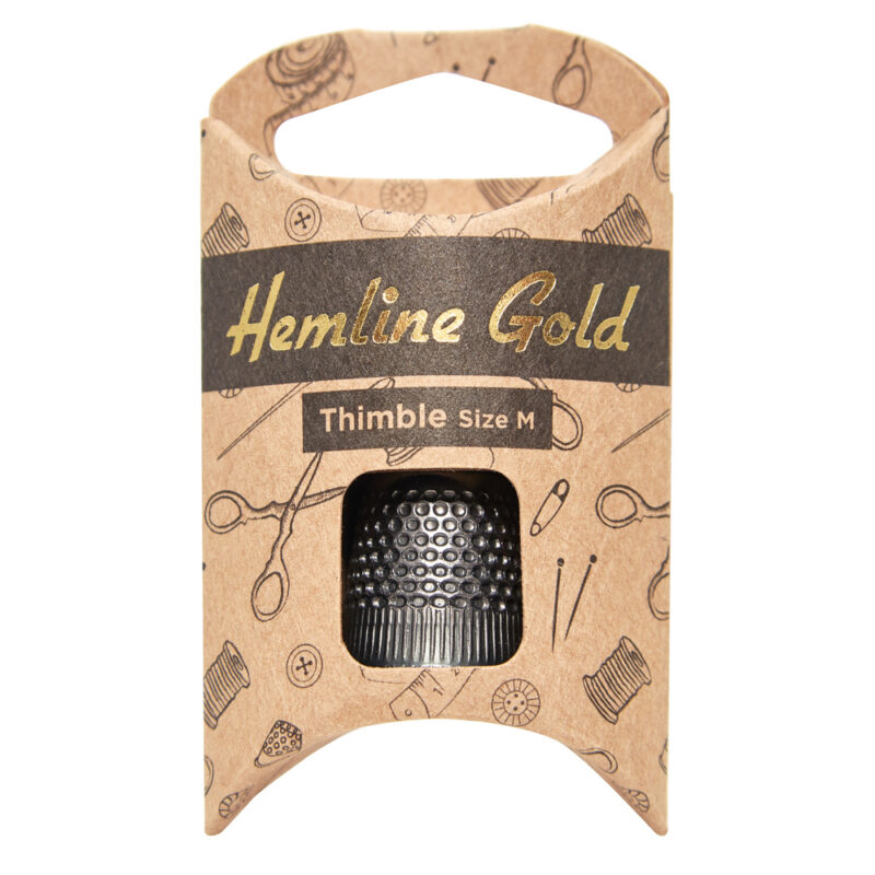 Fingerborg 17 mm, svart - Hemline Gold 300 M HG Front 1