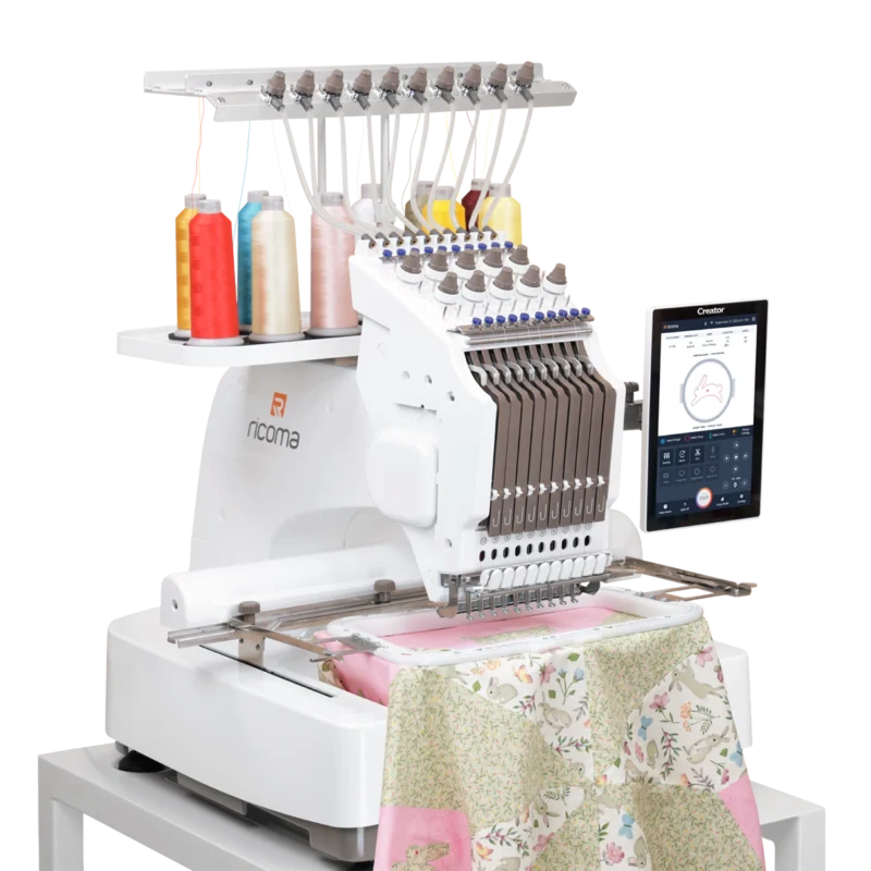 RICOMA CREATOR EM-10S, Brodyrmaskin med 10 nålar